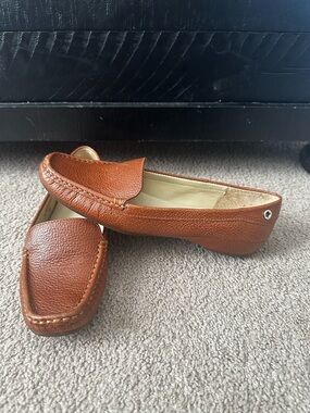 Classic Brown Leather Driving Loafers
Hand made, real leather! Like new